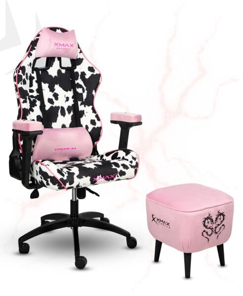 XMAX  / Rio Dalmaçyalı Kumaş Oyuncu Koltuğu - Ayak Uzatmalı Puf - Kol Pedi 3'Ü BİR ARADA PAKET