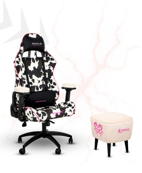 XMAX  / Rio Dalmaçyalı Kumaş Oyuncu Koltuğu - Ayak Uzatmalı Puf - Kol Pedi 3'Ü BİR ARADA PAKET