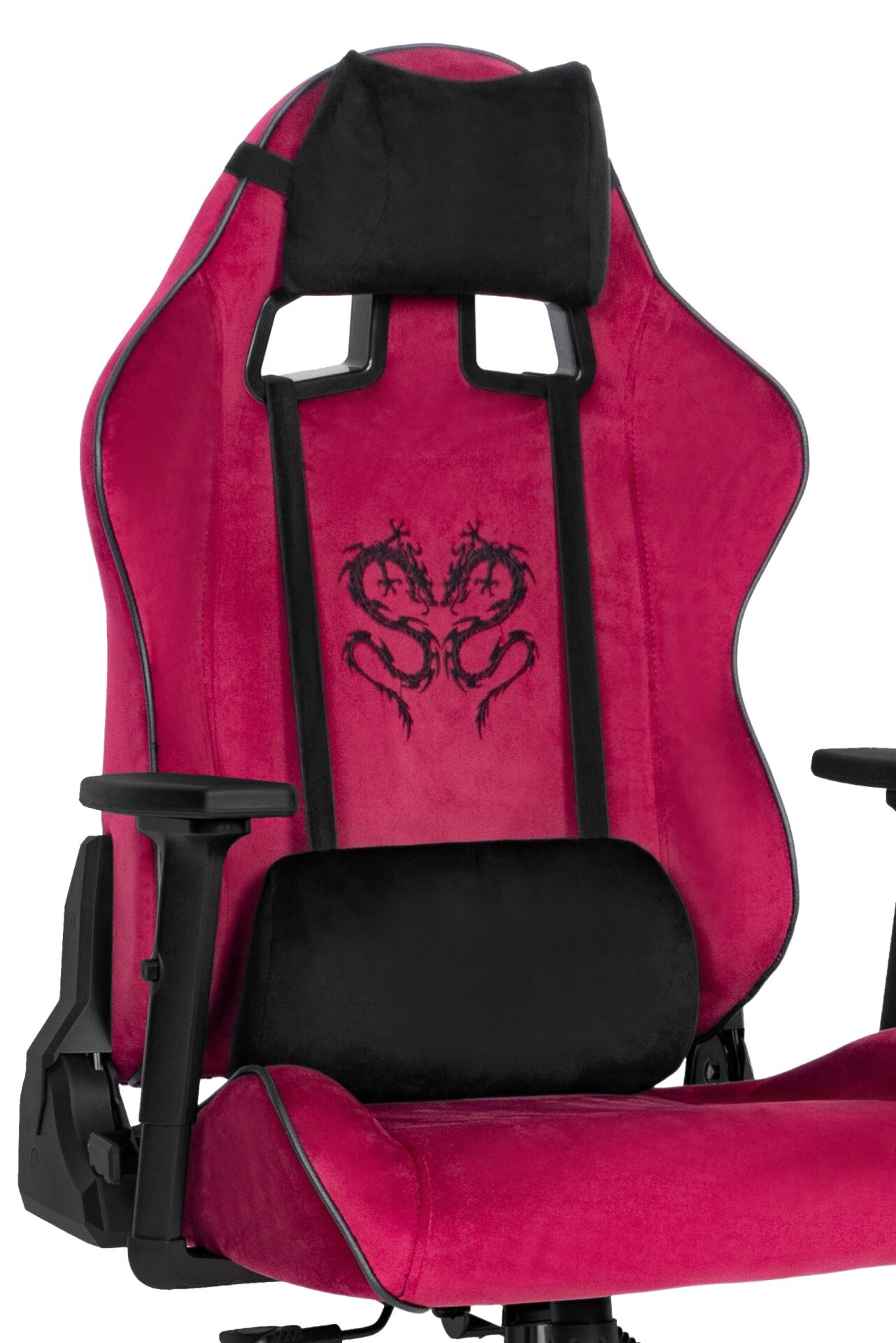 XMAX / Rio Balerion Terletmez Kadife Kumaş Bordo Gaming Oyuncu Koltuğu / 120 Kg Taşır