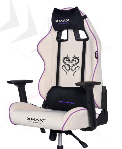 Beyaz Oyuncu Koltuğu – XMAX Rio Bilgisayar Sandalyesi