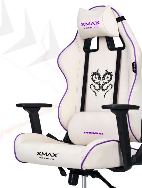 Beyaz Oyuncu Koltuğu – XMAX Rio Bilgisayar Sandalyesi
