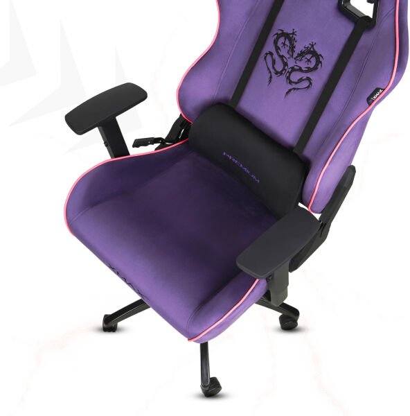 XMAX / Rio Balerion Terletmez Kadife Kumaş Mor Gaming Oyuncu Koltuğu / 120 Kg Taşır
