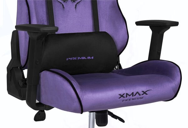 Mor Oyuncu Koltuğu Siyah Yastıklı – XMAX Rio Bilgisayar Sandalyesi