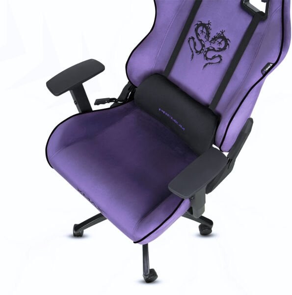 XMAX / Rio Balerion Terletmez Kadife Kumaş Mor Gaming Oyuncu Koltuğu / 120 Kg Taşır
