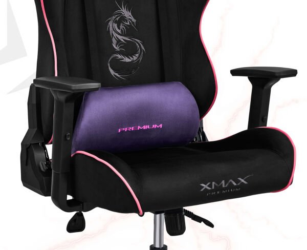 XMAX / Rio Balerion Terletmez Kadife Kumaş Siyah Gaming Oyuncu Koltuğu / 120 Kg Taşır