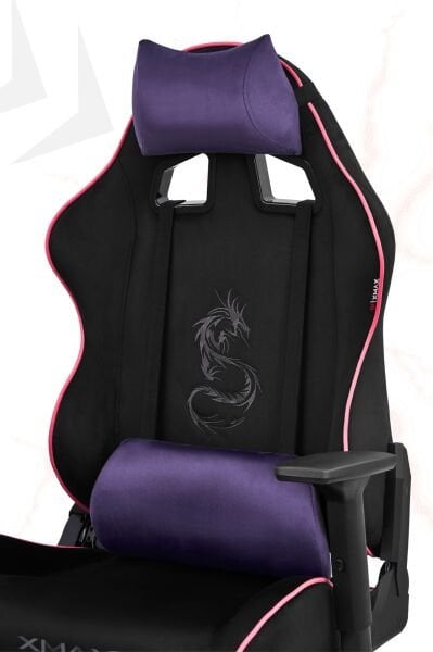 XMAX NO NAME / Rio Balerion Terletmez Kadife Kumaş Siyah Gaming Oyuncu Koltuğu / 120 Kg Taşır