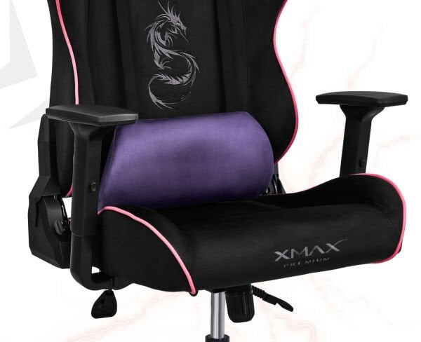 XMAX NO NAME / Rio Balerion Terletmez Kadife Kumaş Siyah Gaming Oyuncu Koltuğu / 120 Kg Taşır