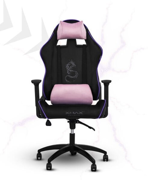 XMAX NO NAME / Rio Balerion Terletmez Kadife Kumaş Siyah Gaming Oyuncu Koltuğu / 120 Kg Taşır