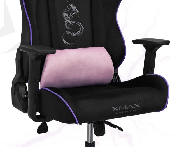 XMAX NO NAME / Rio Balerion Terletmez Kadife Kumaş Siyah Gaming Oyuncu Koltuğu / 120 Kg Taşır