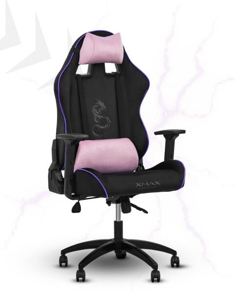 XMAX NO NAME / Rio Balerion Terletmez Kadife Kumaş Siyah Gaming Oyuncu Koltuğu / 120 Kg Taşır