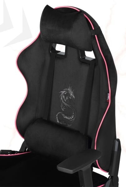 XMAX NO NAME / Rio Balerion Terletmez Kadife Kumaş Siyah Gaming Oyuncu Koltuğu / 120 Kg Taşır