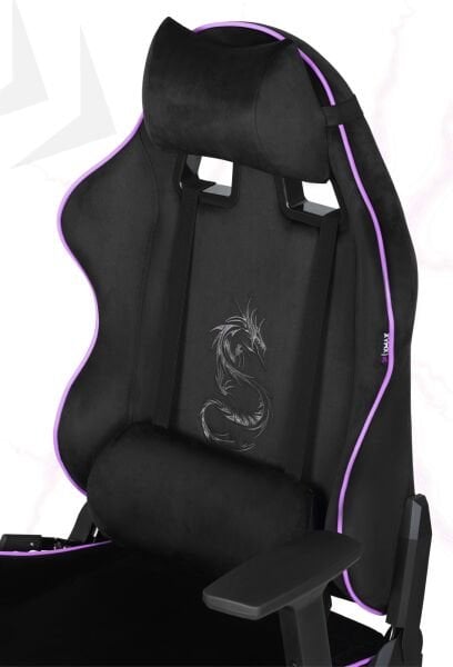 XMAX NO NAME / Rio Balerion Terletmez Kadife Kumaş Siyah Gaming Oyuncu Koltuğu / 120 Kg Taşır