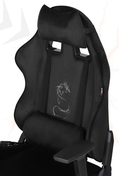 XMAX NO NAME / Rio Balerion Terletmez Kadife Kumaş Siyah Gaming Oyuncu Koltuğu / 120 Kg Taşır