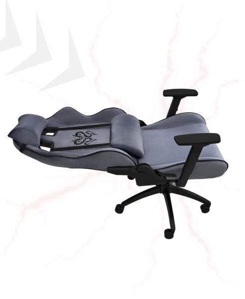 XMAX NO NAME / Rio Balerion Terletmez Kadife Kumaş Antrasit Gaming Oyuncu Koltuğu / 120 Kg Taşır