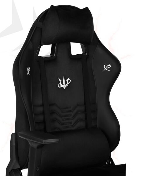 XMAX NO NAME / Rio Terletmez Kısmi Derili Kadife Kumaş Siyah Gaming Oyuncu Koltuğu / 120 Kg Taşır