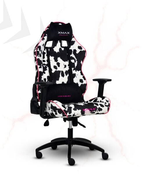 XMAX / Rio Balerion Terletmez Kadife Kumaş Dalmaçyalı Gaming Oyuncu Koltuğu / 120 Kg Taşır