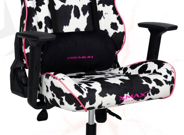 XMAX / Rio Balerion Terletmez Kadife Kumaş Dalmaçyalı Gaming Oyuncu Koltuğu / 120 Kg Taşır