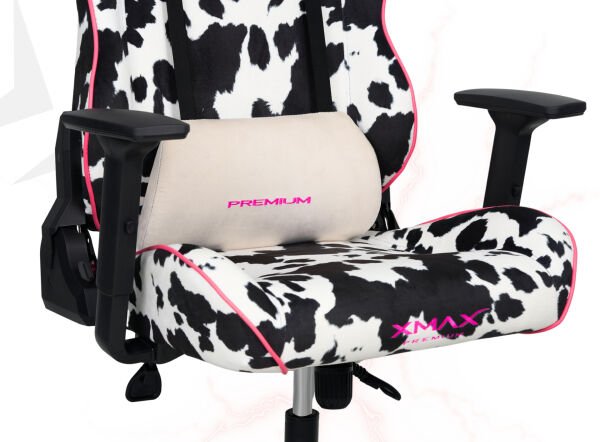 XMAX / Rio Balerion Terletmez Kadife Kumaş Dalmaçyalı Gaming Oyuncu Koltuğu / 120 Kg Taşır