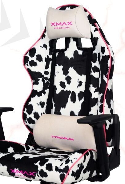 XMAX / Rio Balerion Terletmez Kadife Kumaş Dalmaçyalı Gaming Oyuncu Koltuğu / 120 Kg Taşır