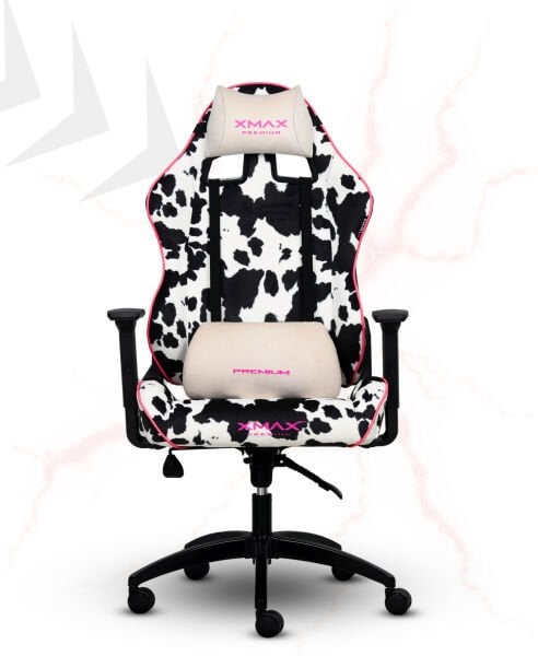 XMAX / Rio Balerion Terletmez Kadife Kumaş Dalmaçyalı Gaming Oyuncu Koltuğu / 120 Kg Taşır