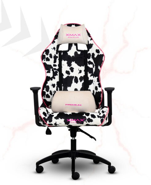 XMAX / Rio Balerion Terletmez Kadife Kumaş Dalmaçyalı Gaming Oyuncu Koltuğu / 120 Kg Taşır