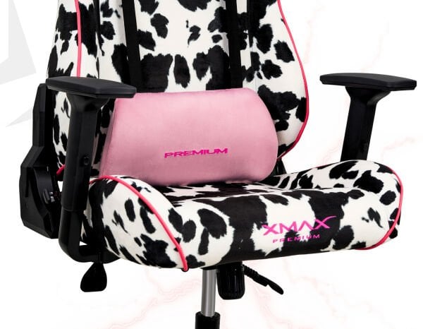 XMAX / Rio Plus Balerion Terletmez Kadife Kumaş Dalmaçyalı Gaming Oyuncu Koltuğu / 120 Kg Taşır