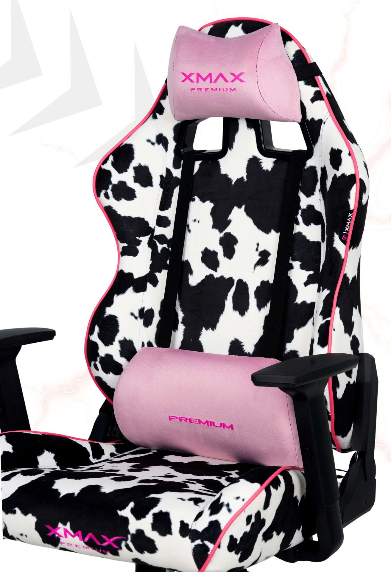 XMAX / Rio Balerion Terletmez Kadife Kumaş Dalmaçyalı Gaming Oyuncu Koltuğu / 120 Kg Taşır