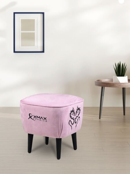 XMAX-Pro / Maximus 4D Kol Orijinal Yarasa Mekanizmalı Pembe Oyuncu Koltuğu / 150 KG TAŞIR - KOL PEDİ VE PUF HEDİYELİ