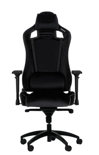 XMAX-Pro NO NAME / Maximus 4D Kol Orijinal Yarasa Mekanizmalı Siyah Oyuncu Koltuğu / 150 KG TAŞIR - KOL PEDİ VE PUF HEDİYELİ