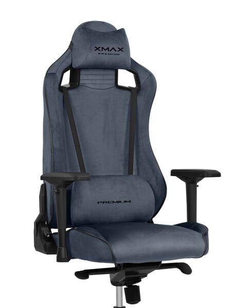 XMAX-Pro / Maximus 4D Kol Orijinal Yarasa Mekanizmalı Antrasit Oyuncu Koltuğu / 150 KG TAŞIR - KOL PEDİ VE PUF HEDİYELİ