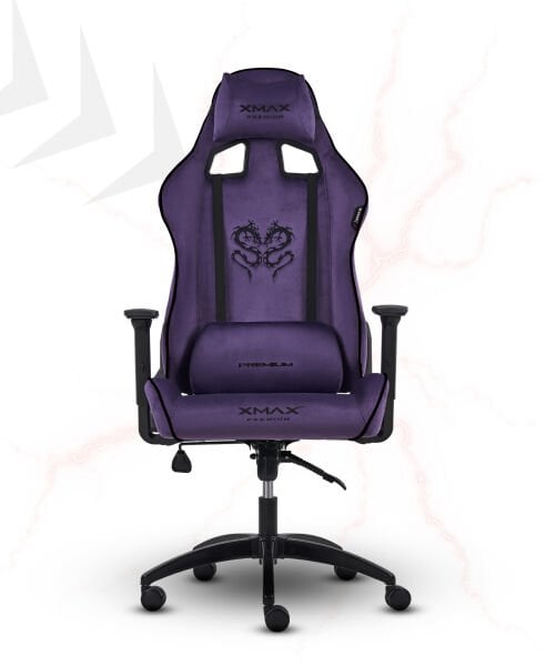 Mor Oyuncu Koltuğu Mor Yastık – XMAX Rio Plus Bilgisayar Sandalyesi