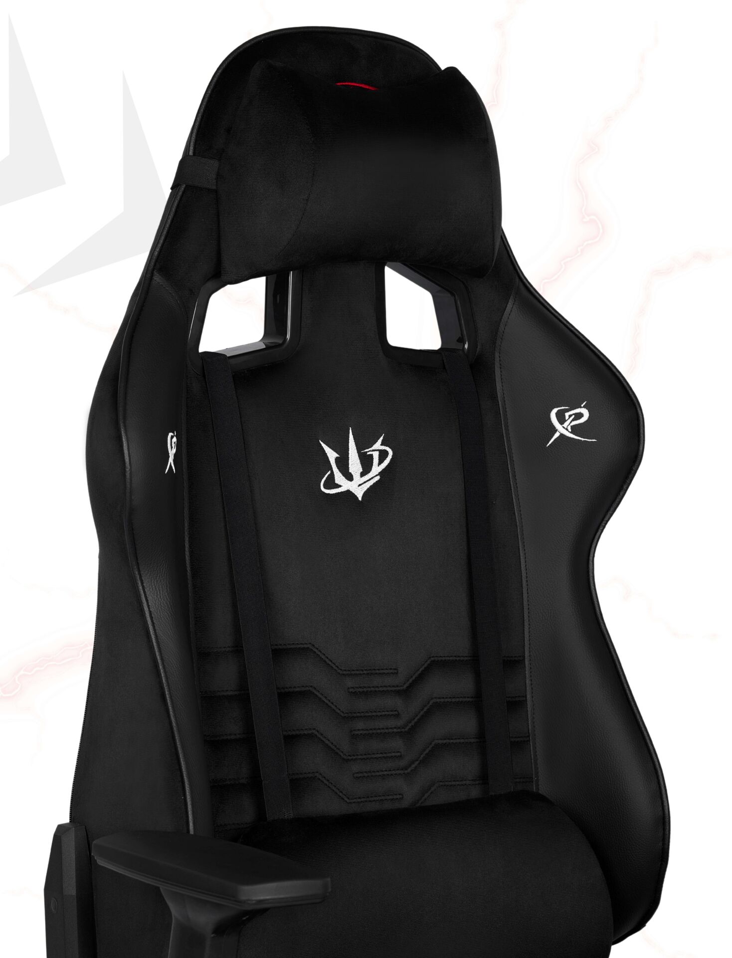 XMAX NO NAME  / Rio Plus Terletmez Kısmi Derili Kadife Kumaş Siyah Gaming Oyuncu Koltuğu / 120 Kg Taşır