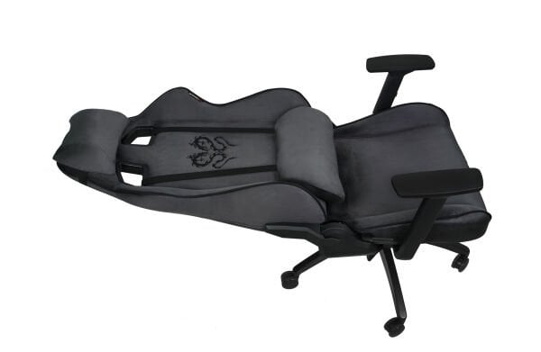 XMAX / Rio Plus Balerion Terletmez Kadife Kumaş Koyu Gri Gaming Oyuncu Koltuğu / 120 Kg Taşır