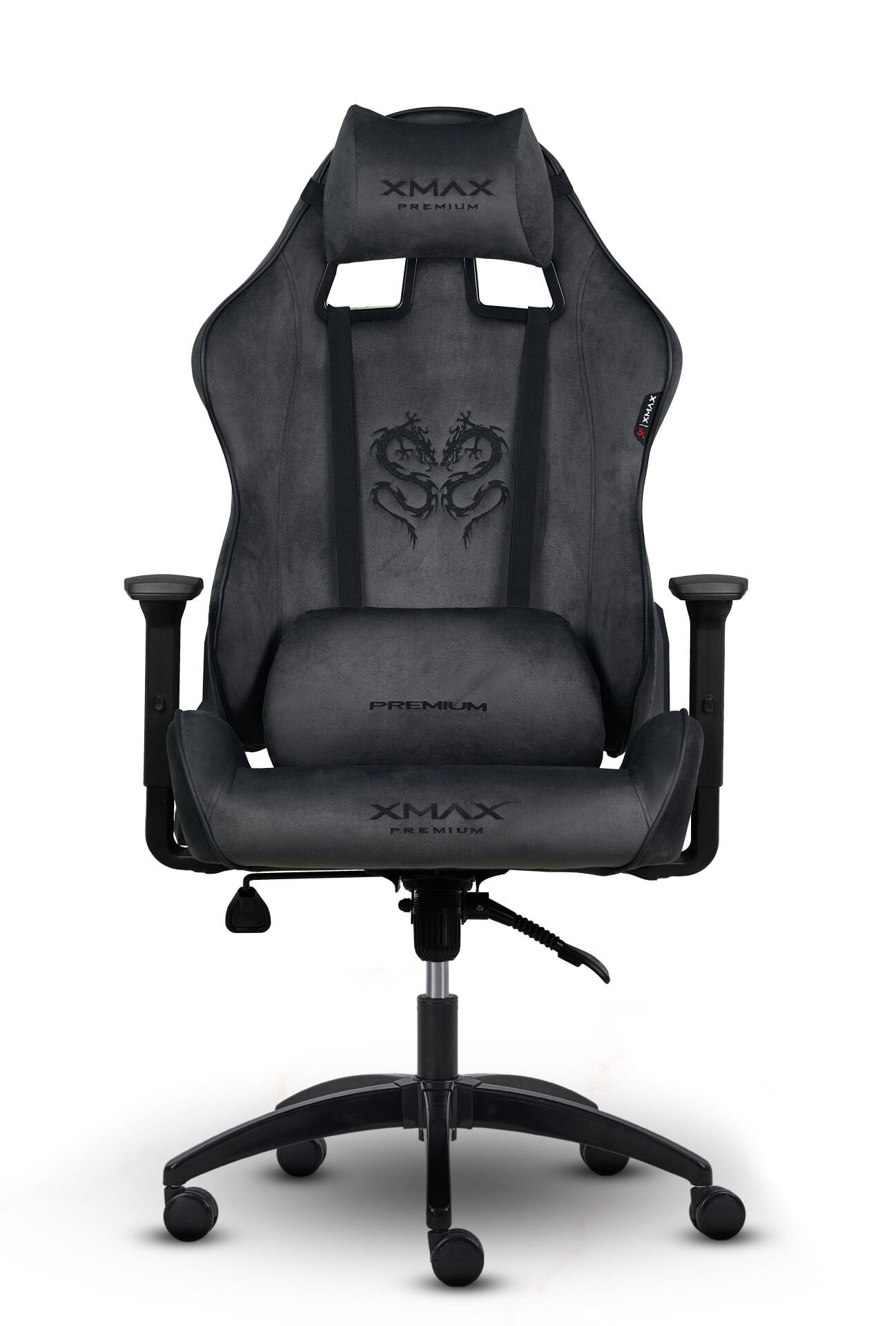 Gri Oyuncu Koltuğu Gri Yastıklı – XMAX Rio Bilgisayar Sandalyesi