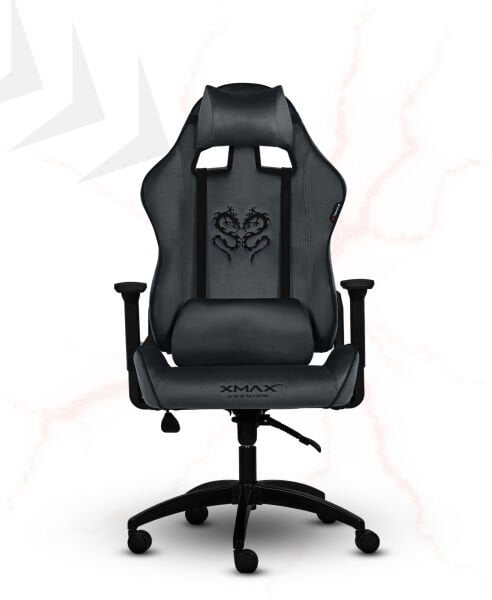 XMAX NO NAME / Rio Balerion Terletmez Kadife Kumaş Koyu Gri Gaming Oyuncu Koltuğu / 120 Kg Taşır