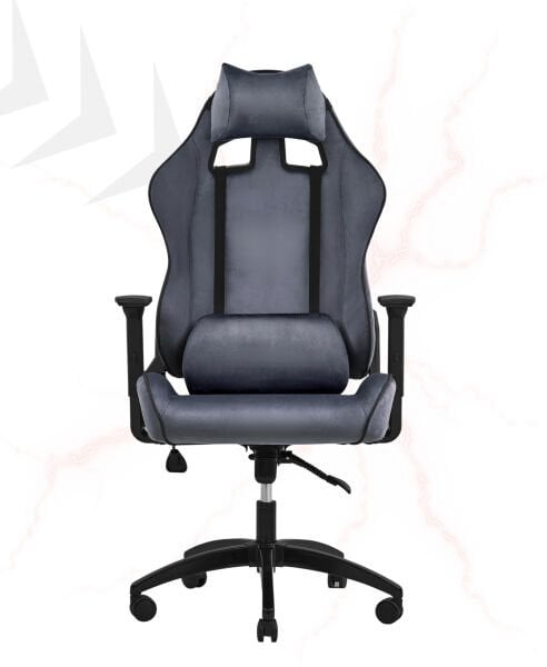 XMAX NO NAME / Rio Balerion Terletmez Kadife Kumaş Antrasit Gaming Markasız Sade Oyuncu Koltuğu / 120 Kg Taşır