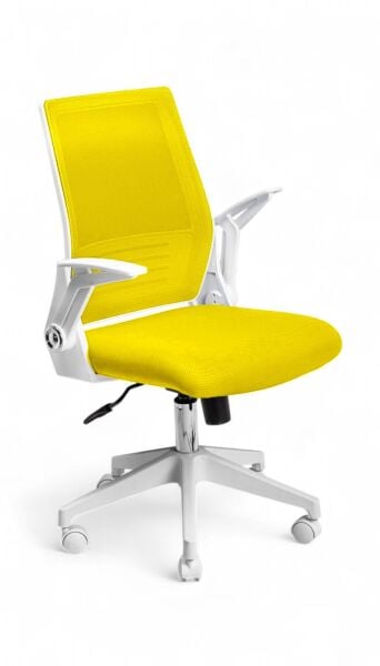 XMAX Optima Sarı Bilgisayar Sandalyesi Çalışma Koltuğu - 100 KG Taşır